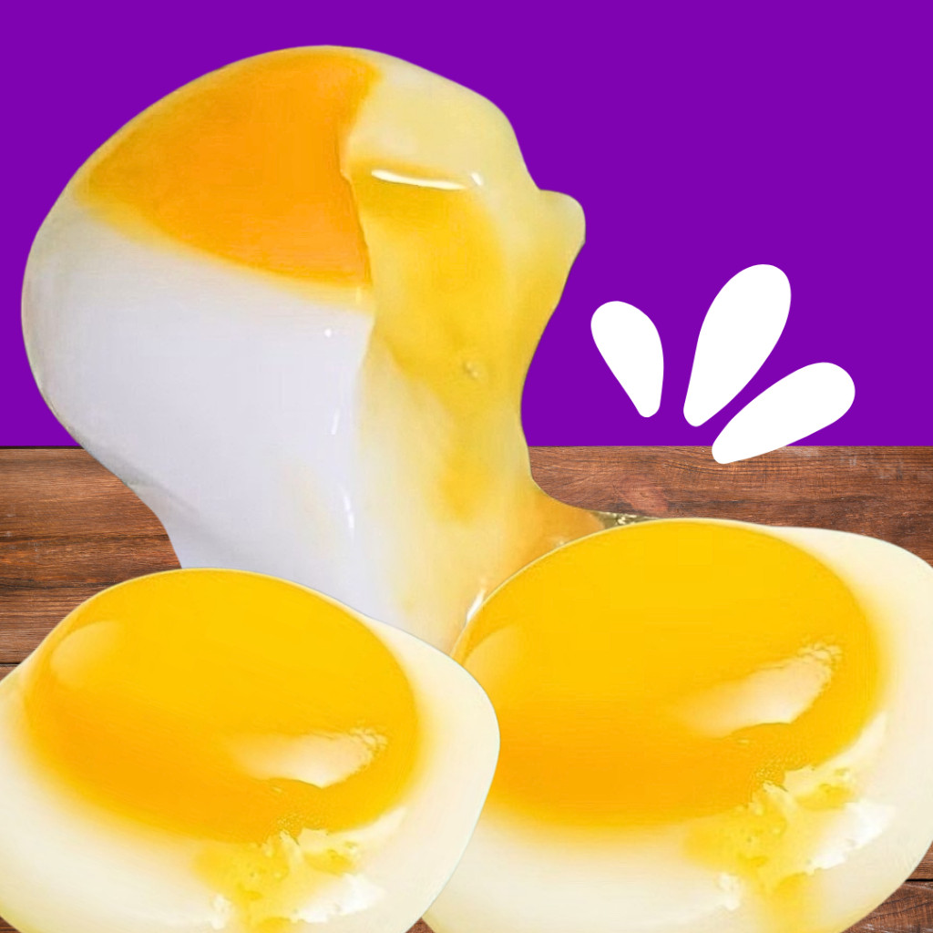 พร้อมส่งจากไทย เยลลี่ไข่เยิ้ม  พุดดิ้งไข่เยิ้ม - รูปที่ 3