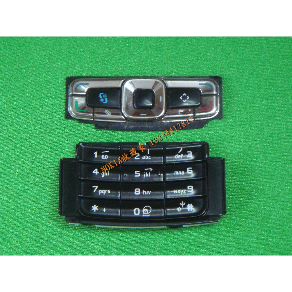 Nokia/Nokia N95 Original Push Keyboard Grain Black รุ่น 8G