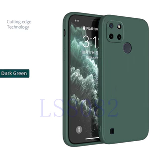 เหมาะสําหรับ Realme C21Y C25Y เคสป้องกันโทรศัพท์ MF