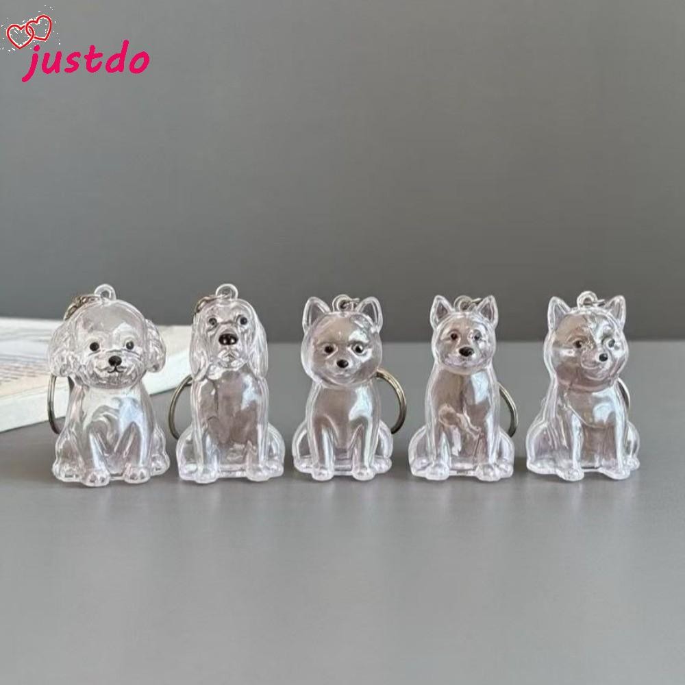 JUSTODO จี้เก็บขนสุนัข, การออกแบบทํามืออุปกรณ์ DIY ของที่ระลึกแบบพกพาพวงกุญแจ, ถังเก็บขนแคปซูลใสสัตว์เลี้ยงภาชนะใส่ผมคนรักสัตว์เลี้