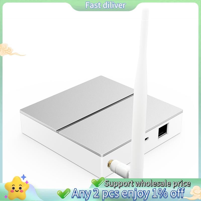 Tuya Zigbee เกตเวย์แบบมีสายสําหรับการควบคุมบ้านอัจฉริยะไร้รอยต่อฮับกลางรองรับอุปกรณ์ Zigbee ต่างๆ