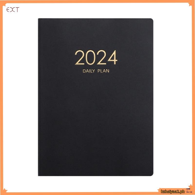 hzhaiyaa2.ph2024 Plan Notebook Calendar หนา Daily Plan Notebook Weekly Notebook Office School Suppli