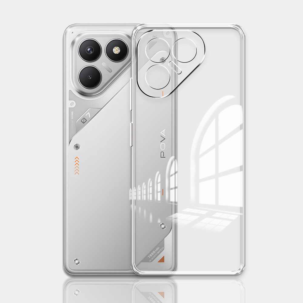 สําหรับ Tecno Pova 7 Ultra 5G Case Clear Soft โปร่งใสเคสโทรศัพท์สําหรับ Tecno Pova 7 Neo /Pova 7