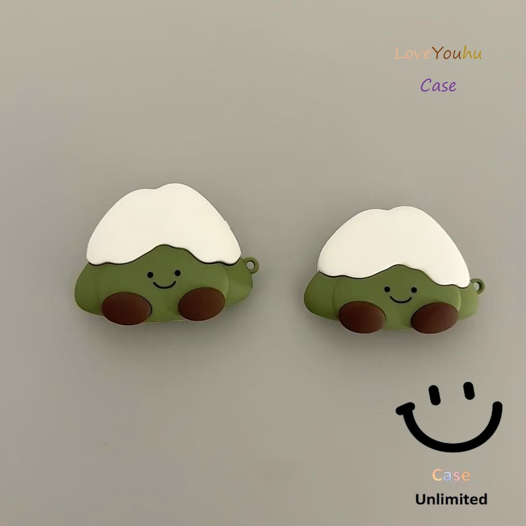 Loveyouhu สําหรับ GOOJODOQ J201 J206 หูฟัง Creative Matcha Snow Mountain Emote