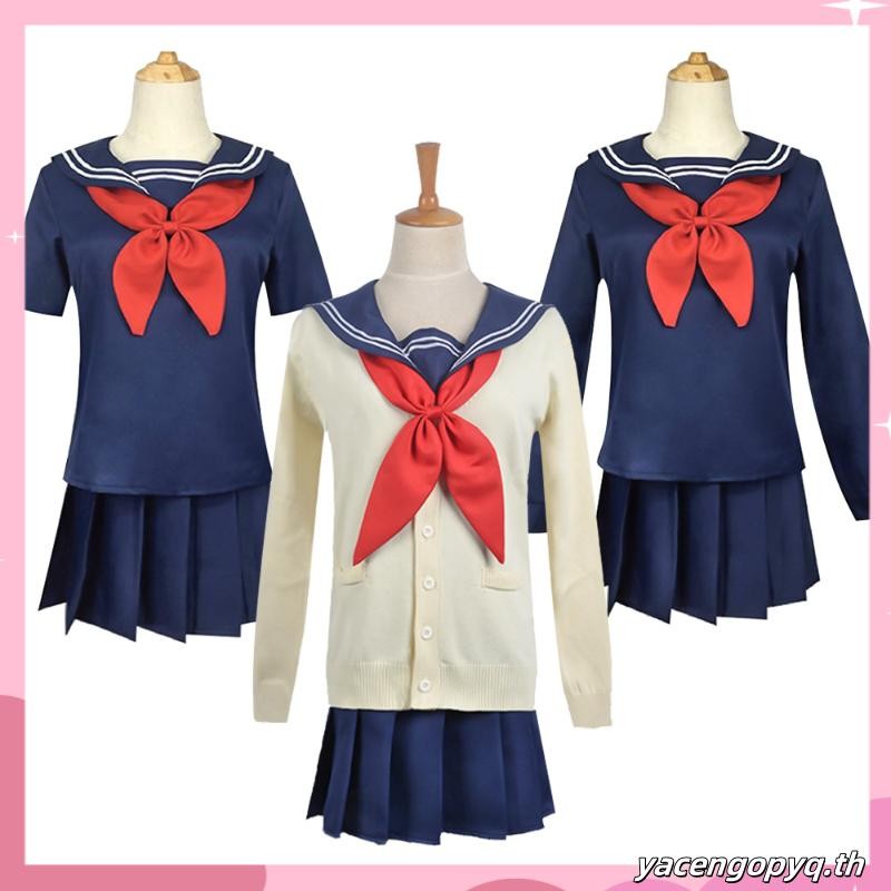 เครื่องแต่งกายคอสเพลย์ การ์ตูนอนิเมะ My Hero Gym Himiko Toga JK c62c49