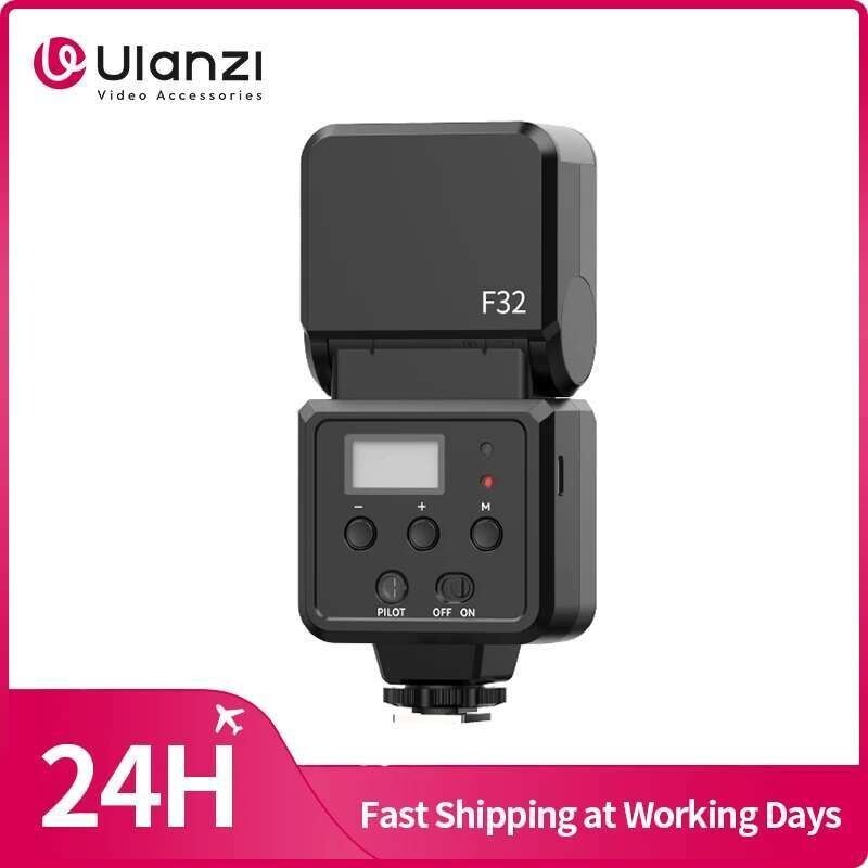 โปรโมชั่น Ulanzi F32 กล้องแฟลช Speedlite OnCamera Speedlite สําหรับ Sony สําหรับ Canon สําหรับ Nikon