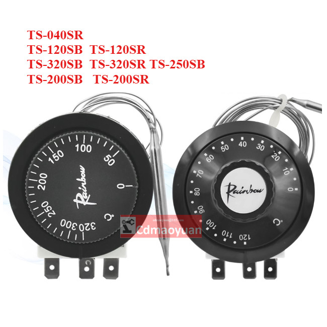 Thermostat TS-120SB TS-120SR TS-320SB TS-320SR TS-200SB TS-200SR เครื่องทําน้ําอุ่นไฟฟ้าเตาอบปรับ Me