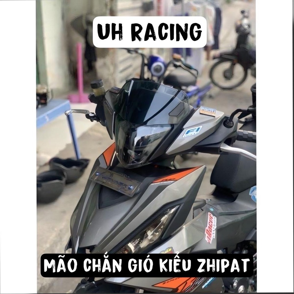 [ถูกสุดๆ] Zhipat Exciter, Winner, Sirius, SH, แผ่นบังลม Wave พร้อมสกรู UH Racing อะไหล่อุปกรณ์เสริม