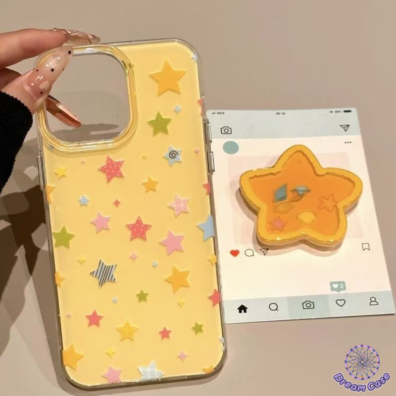 การ์ตูนสีสันสดใสดาวดวงน้อย IMD นุ่ม เคส Redmi 13C A4 14C 10C 10 10A 9A 12C 13 9C Note 13 12 9 11 10 Pro Plus POCO C75