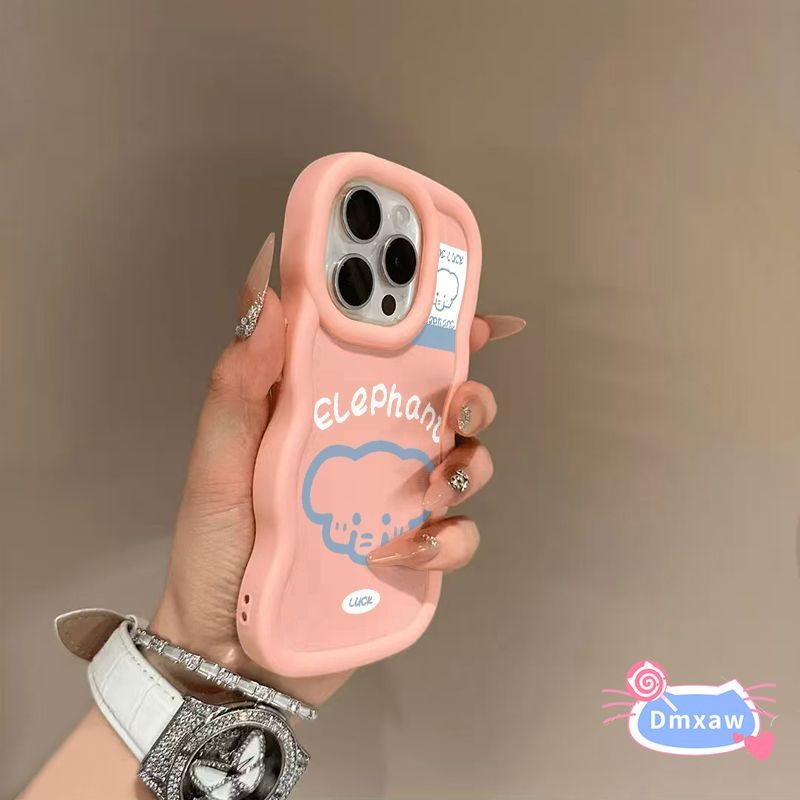 Simple Line Elephant 3D Wave Matteเคสโทรศัพท์สําหรับHonor X9C X8C X7C X9A X9B X8A X8B X8 X7A X7 X7B 