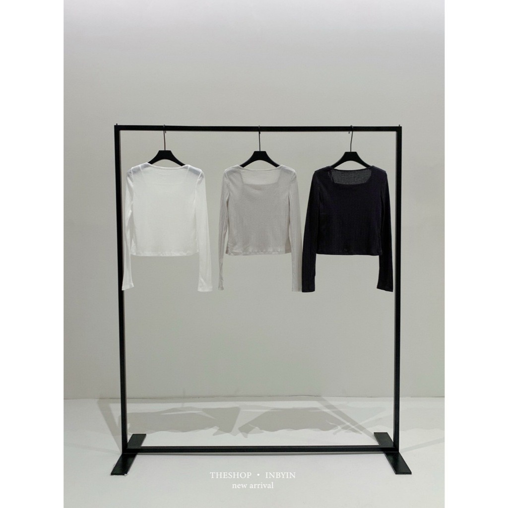 🧡🧵 🇰🇷 I2981 เซ็ท 2 ชิ้น เสื้อสายเดี่ยว +เสื้อคลุมแขนยาว ผ้ามีเทกเจอร์ิ ผ้านิ่ม แฟชั่นเกาหลี TAG WG.WE 🧵🧡 - รูปที่ 7