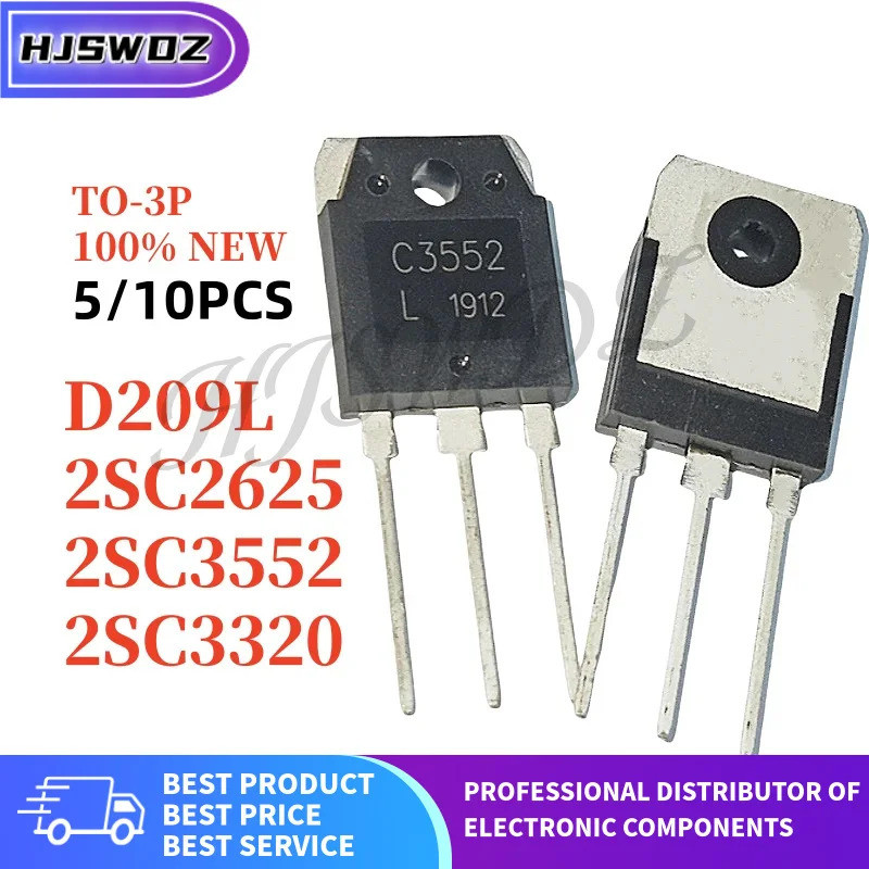 1-5PCS 2SC2625 2SC3552 2SC3320 D209L C2625 C3552 C3320 TO-3P Field Effect ทรานซิสเตอร์