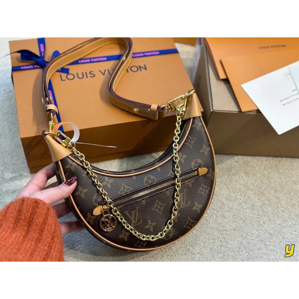 Lv New Style Pea Bag Ladies Bag Chain Bag Shoulder Messenger Underarm Bag EZL7