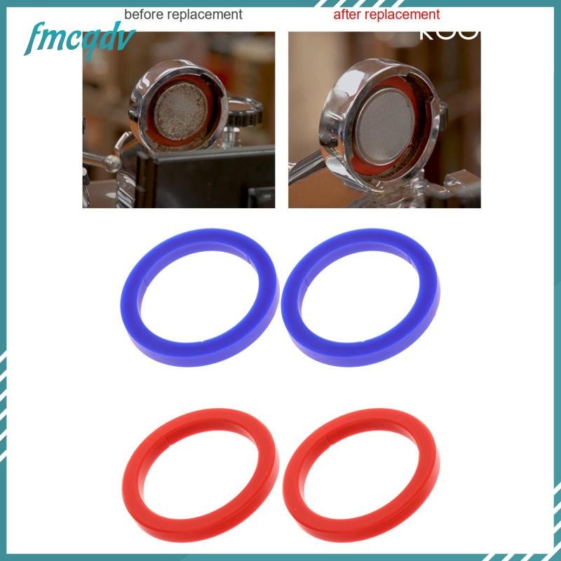 [fmcqdv] 2x Silicone Group Seals Espresso Masking Head Seals Group Head Sealing for E61