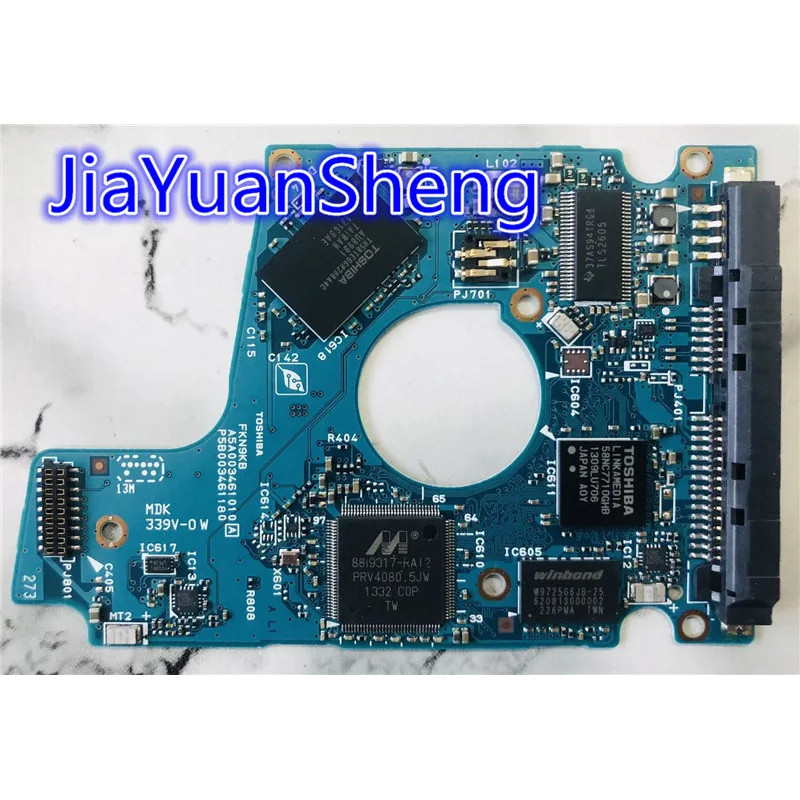 แผงวงจรฮาร์ดไดรฟ์ไฮบริดโซลิดสเตตโตชิบา / MQ01ABD075H , MQ01ABD100H / G3461A