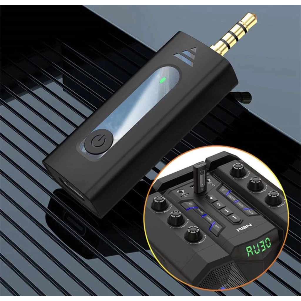 🔥K35 Wireless Microphone รุ่น3.5 ไมค์ไร้สาย ไมโครโฟนไร้สาย สมาร์ทโฟนลำโพง ไมค์ไลฟ์สด หนีบปกเสื้อ thumbnail 8