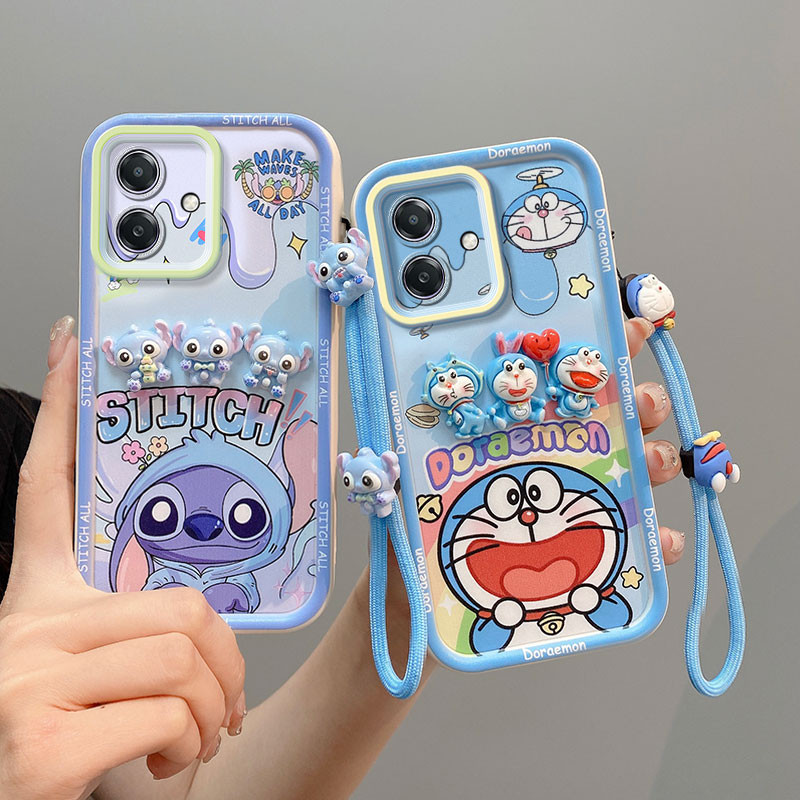 เคส Realme NOTE 60 60X เคสซิลิโคนอ่อนนุ่มตุ๊กตา 3D น่ารัก XXGZ