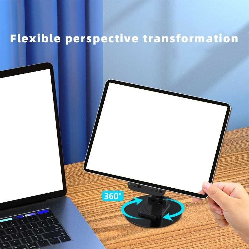 ASSSTRE Lin ที่วางสมาร์ทโฟนอเนกประสงค์แบบพับได้หมุนได้ 360 - LQ03