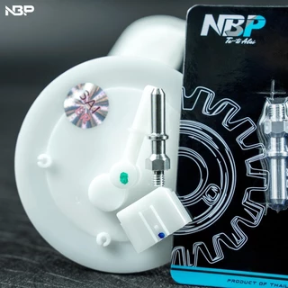 ข้อต่ออลูมิเนียมหัวปั้มติ้ก เกลียวM6*1.0 งานNBP ( TBZM00112 )