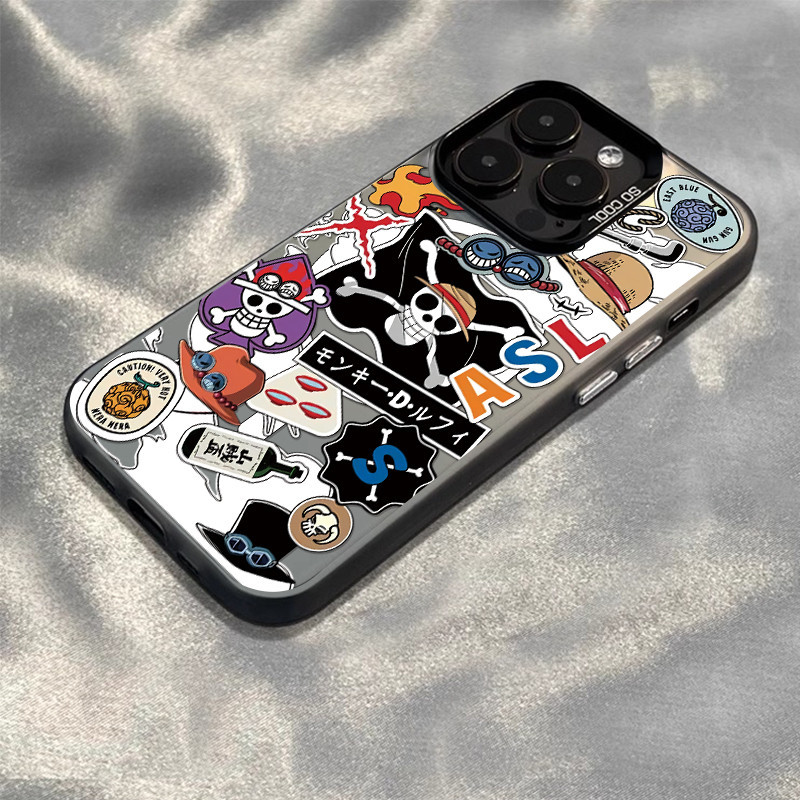 Q400 LuffyธงสําหรับOPPO A3S A3X A16 A16S A18 A54 A57 กรณีHP OPPO A5 2020 A15 A15S A31 A53 A17 A12 A5