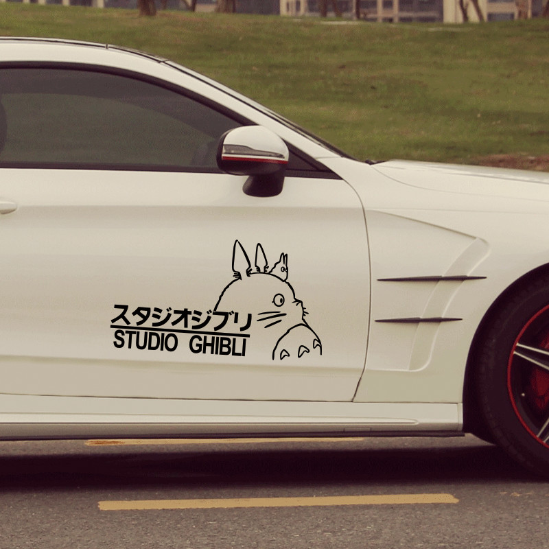 Love Truck Stickers สติ๊กเกอร์ติดรถ Hayao Miyazaki My Neighbor Totoro อะนิเมะญี่ปุ่นสตูดิโอ Ghibli ส