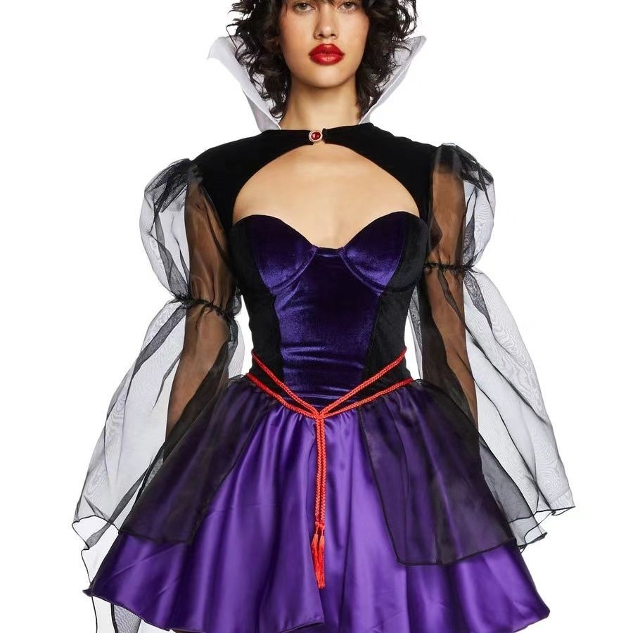 เครื่องแต่งกายแบบราชสำนัก Halloween Bad Queen จากแบรนด์ DK สินค้าของแท้