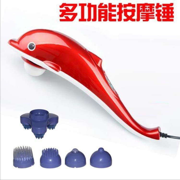 เครื่องนวดปลาโลมาคอผ่อนคลายไฟฟ้าในครัวเรือน ซ-661 เครื่องนวดไหล่มัลติฟังก์ชั่เอวทั้งร่างกายกระดูกสัน