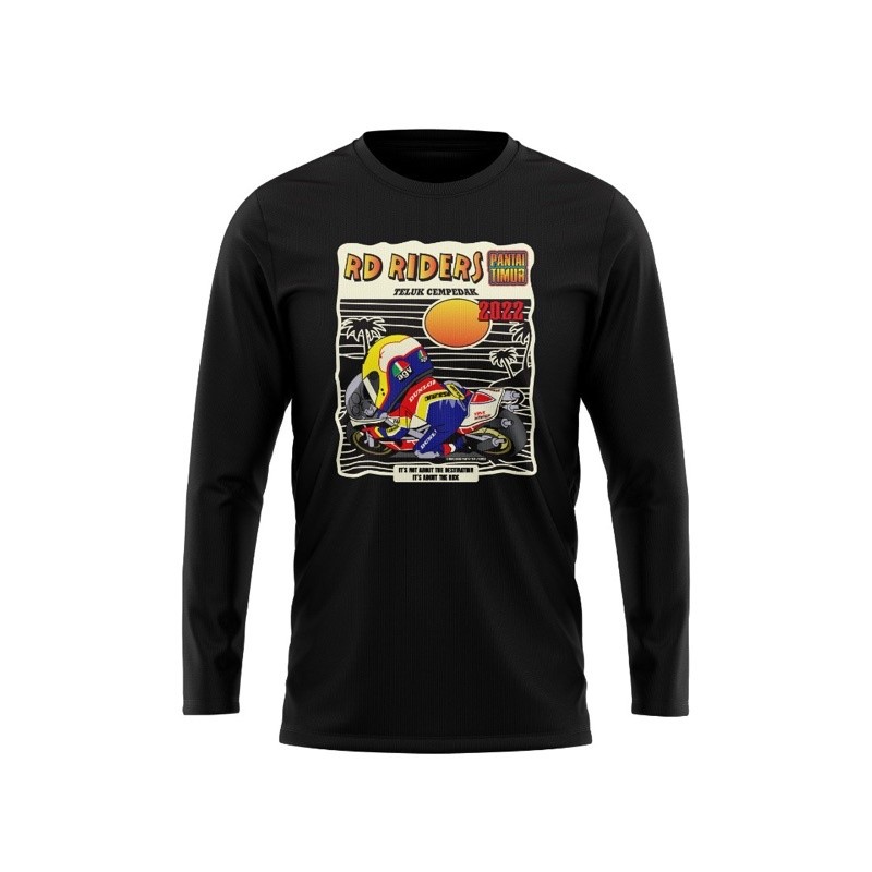 RD Riders ชุดรถจักรยานยนต์ 1.0 เสื้อยืดไมโครไฟเบอร์