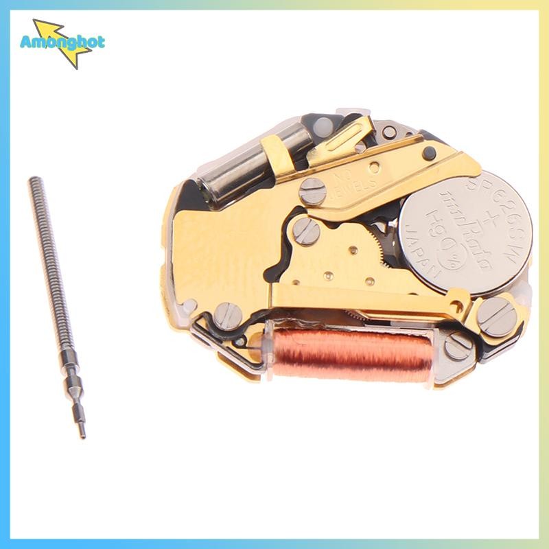 Amonghot> Miyota Super 2035 Japan Quartz Movement GOLDEN 2035 นาฬิกาสามมือ - เกียร์โลหะที่ทนทานประสิ