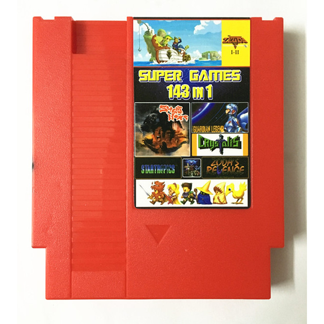 ใหม่เอี่ยม Nintendo Original Machine US เวอร์ชัน NES143 in One พร้อม 72PIN เวอร์ชันภาษาอังกฤษ