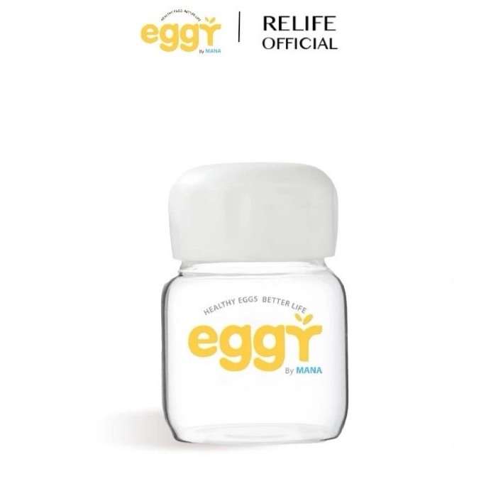 [ แก้วเชค EGGY MANA ] ชงโปรตีน พกพาง่าย น่ารักมินิมอล ใส่นม กาแฟ 200 ml