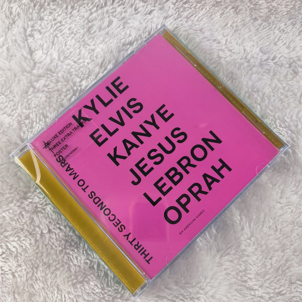 J941 Thirty Seconds To Mars America CD Album Deluxe Edition 2018 Rock C0103