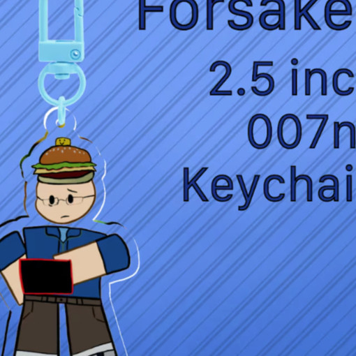 พวงกุญแจ Forsaken 2.5in 007n7