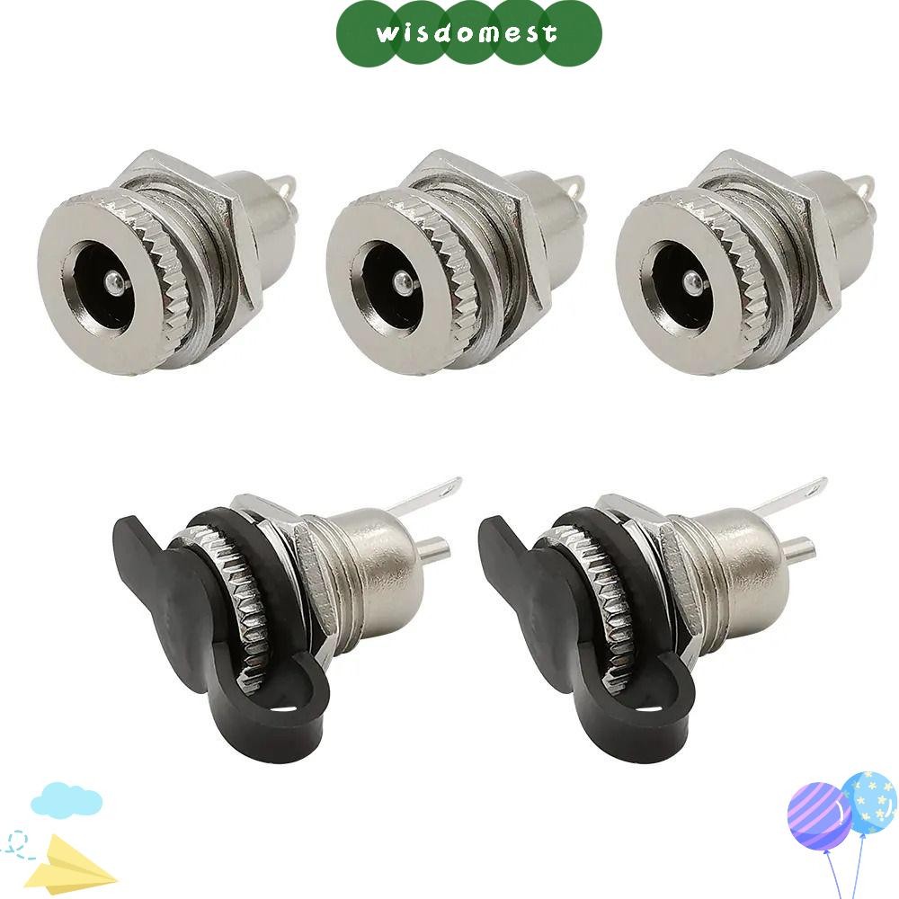 WISDOMEST DC Jack Adapter, DC-099 คุณภาพสูง DC Power หญิงซ็อกเก็ตแจ็ค, DC Power Jack Socket โลหะทนทา