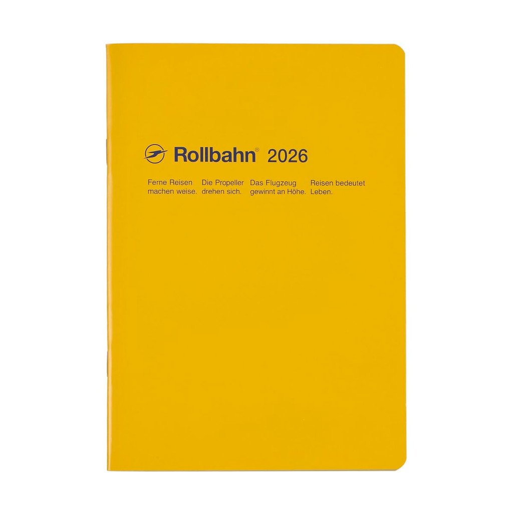 Delphonics 2026 Planner / 2025 October Start Rolleban B5 Monthly Diary (Various Colors) ㅤDirect From