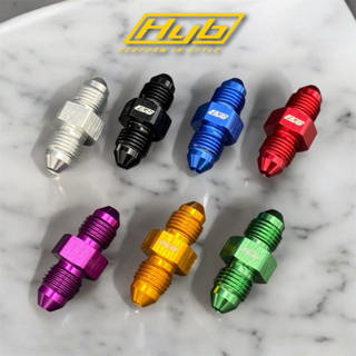 เกลียวตัวผู้2ฝั่ง HYB ขนาดan3(สายเบรค)ต่อฟิตติ้ง ต่อแทนวาวปล…