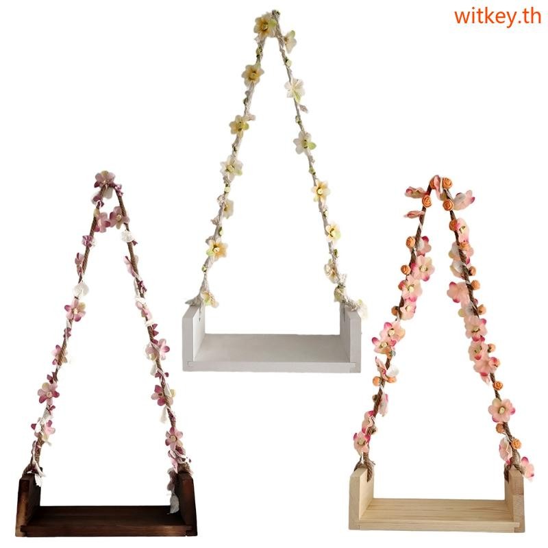 WIT ทารกแรกเกิดการถ่ายภาพ Props ภาพ Swing ที่นั่งเด็ก Photo Studio Shoots