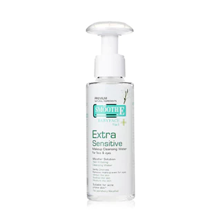 Smooth E Extra Sensitive Makeup Cleansing Water 80ml สมูทอี คลีนซิ่งสูตรน้ำ สำหรับผิวบอบบางแพ้ง่าย.