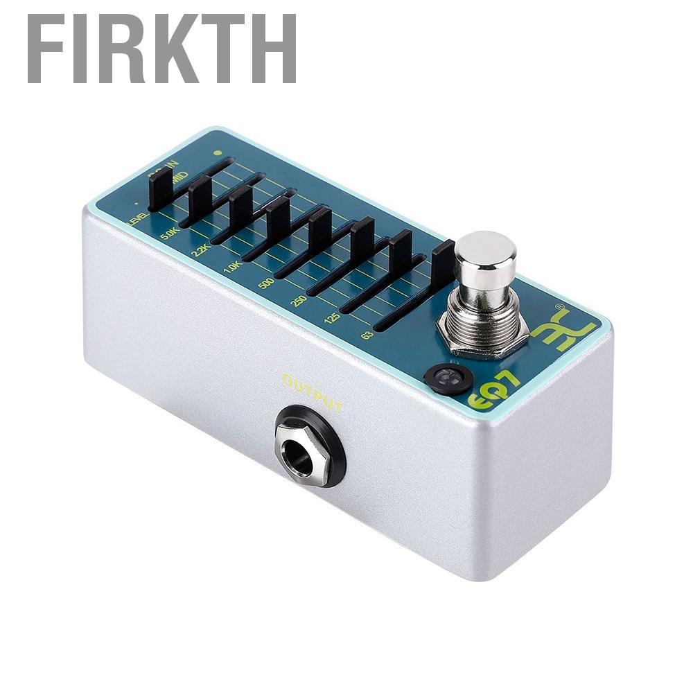 firkth btuty eq7 กีตาร์อีควอไลเซอร์เอฟเฟก