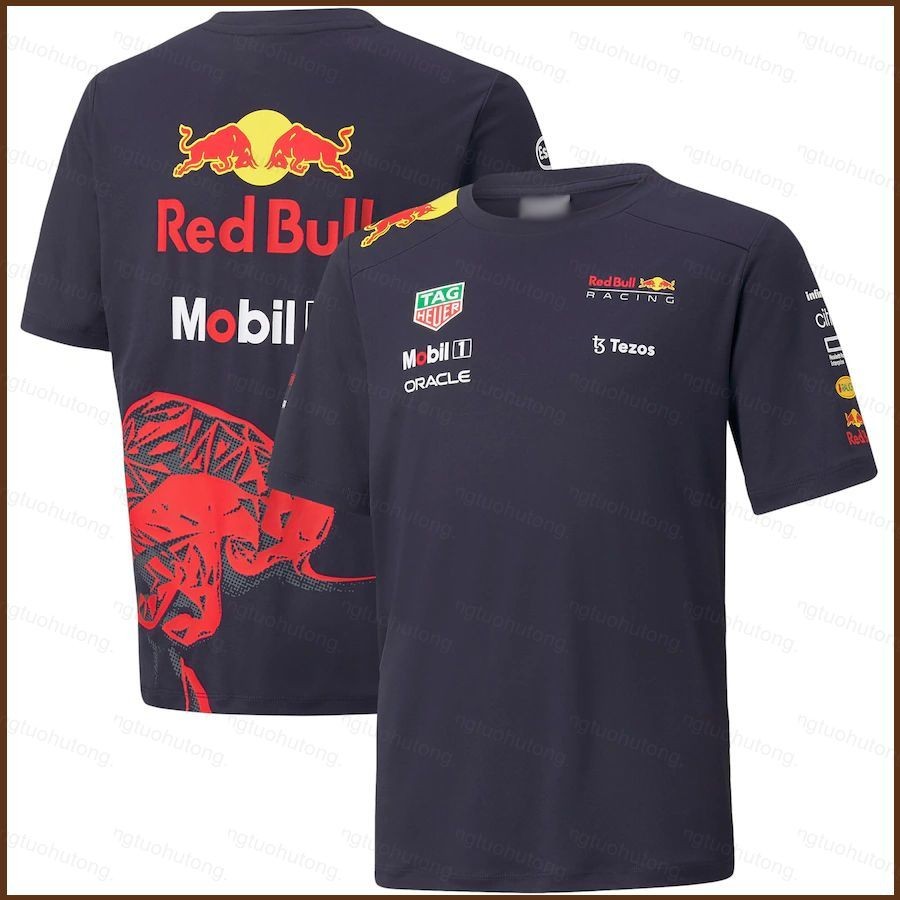 T-Shirt ทีม Red Bull Racing แขนสั้น สำหรับทุกเพศ