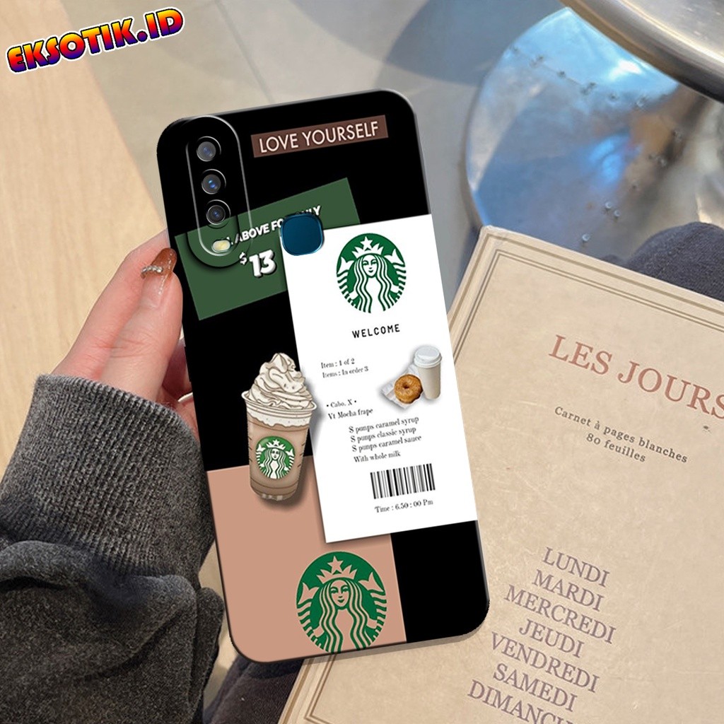 เคส HP VIVO Y12 Y15 Y17 - Eksotik.id - VIVO Y12 Y15 Y17 Casing - เคส STARBUCK - โทรศัพท์มือถือ Skin 
