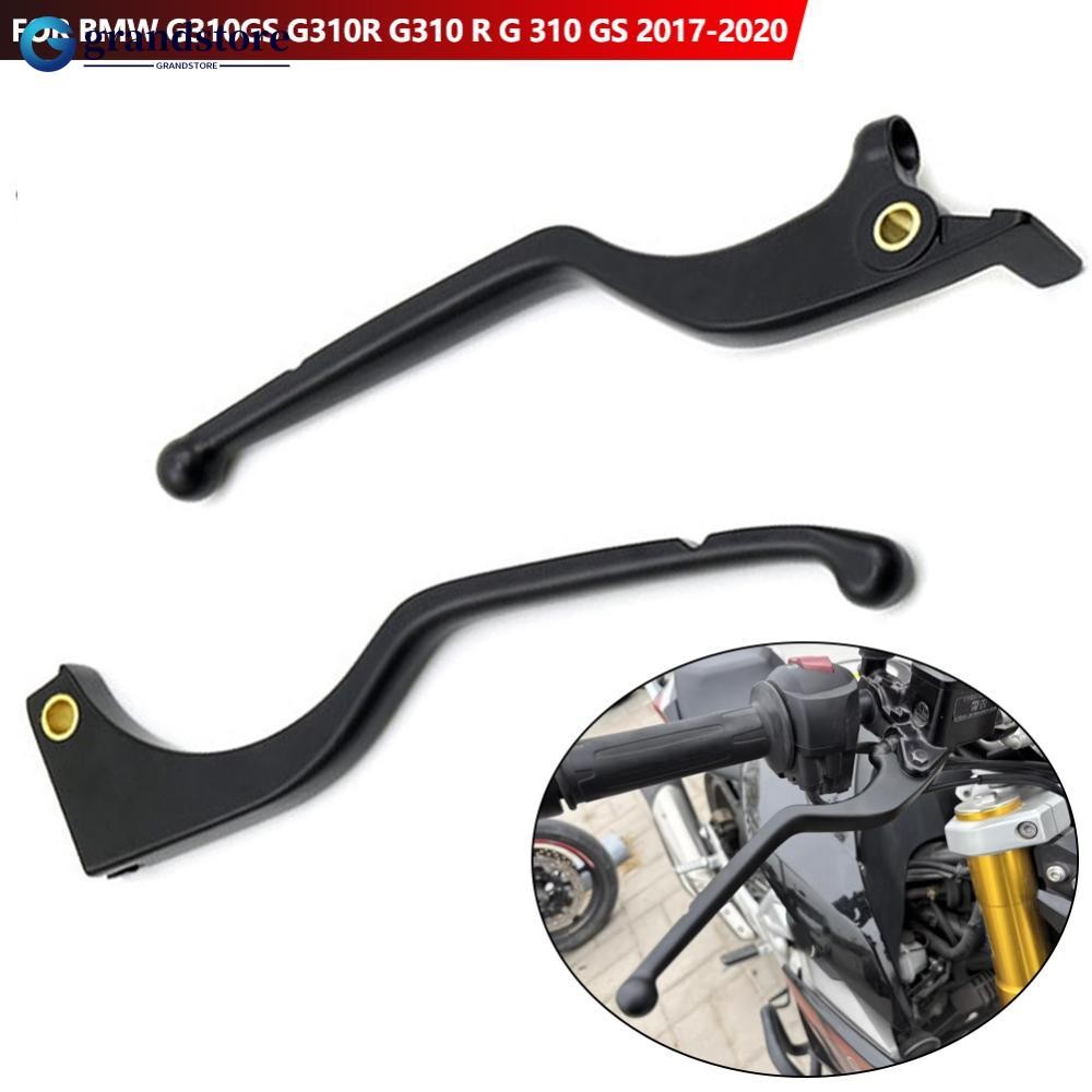 GRANDSTORE รถจักรยานยนต์คลัทช์เบรคปรับ Shorty Handlebars ด้านหน้าควบคุมซ้ายขวาสําหรับ BMW G310GS G31