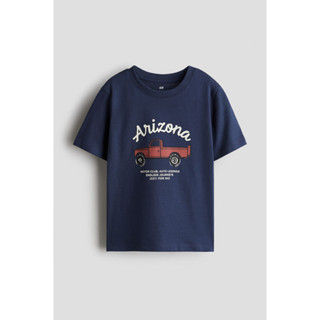 H&M(เอชแอนด์เอ็ม) เสื้อยืดพิมพ์ลาย Boys Printed T-shirt 1023…