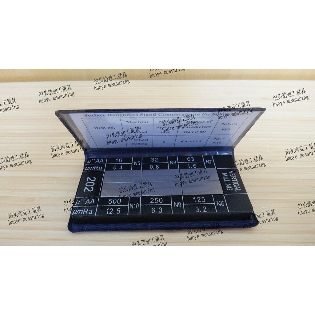 0.8. ประเภท 12.5 um1.6, Stand Milling Single Set, Six Surfaces 6.3 ชิ้น Ra0.4, Block Relative Roughn