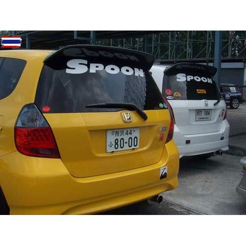 สติ๊กเกอร์ติดกระจก SPoon Stickerสติ๊กเกอร์ซิ่ง