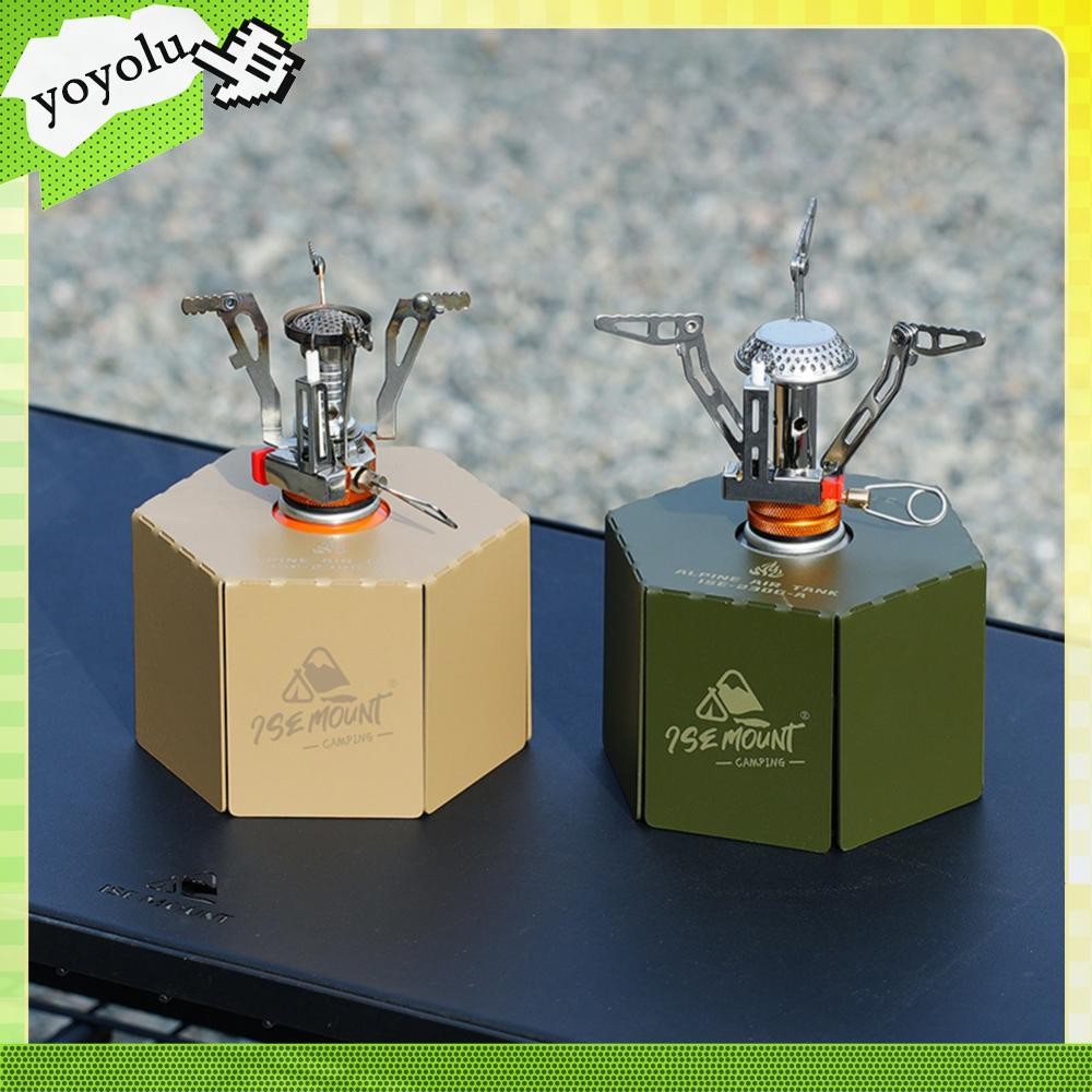 Camping Gas Can Case Anti-Fall Gas Canister Protective Cover Metal Camping Tools