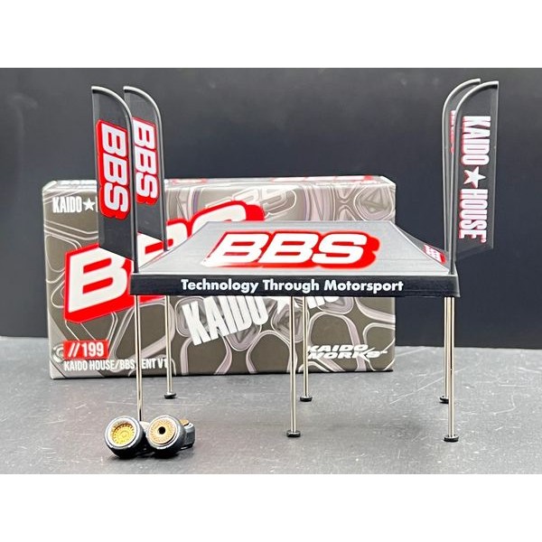 Kaido House x Mini GT  KAIDO HOUSE BBS TENT V1