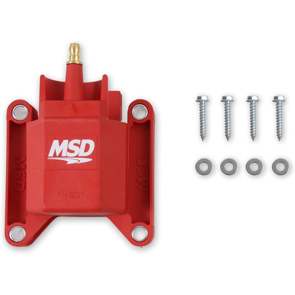 MSD 8227 คอยล์จุดระเบิดประสิทธิภาพสูง สีแดง สไตล์ TFI