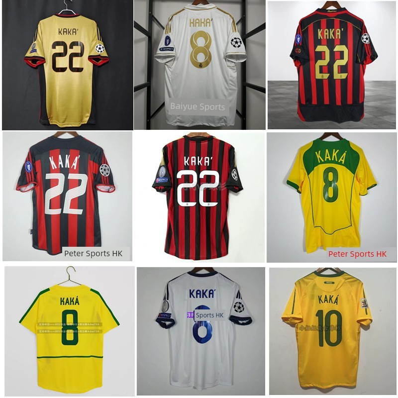 warrix official store เสื้อ f1 เสื้อวินเทจเสื้อฟุตบอลชุดย้อนยุคคลาสสิกเอซีมิลานบราซิลย้อนยุคเสื้อ KA