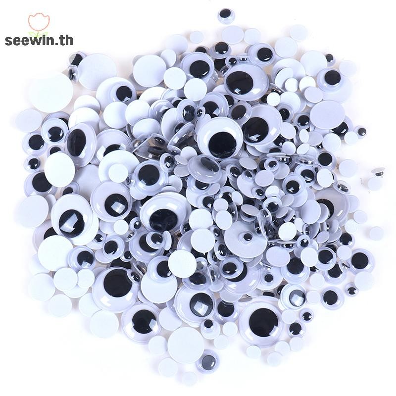 Seewin Self-กาวผสมEyesสําหรับของเล่นตุ๊กตาGoogly wiggly Eyes DIYอุปกรณ์เสริมTh